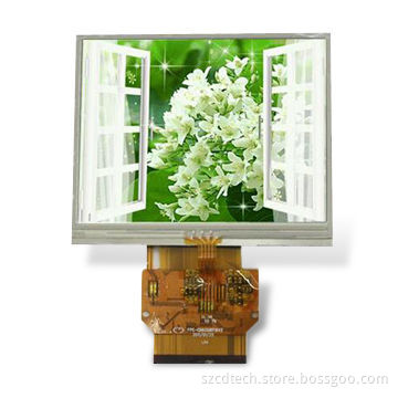 4.0 Inches TFT LCD Module with 320 x 240 Pixels, LED Backlight and RGB interface